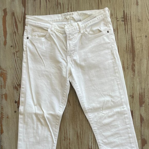 Current Elliott The Fling White Jeans - Picture 1 of 9